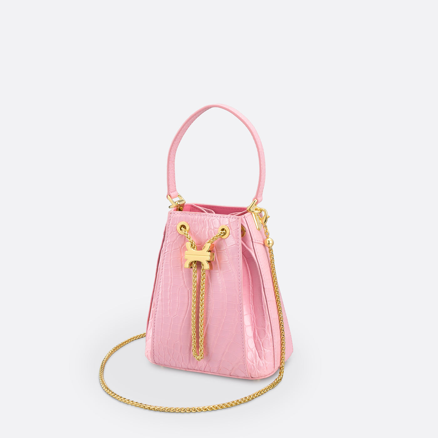 CREST LINK ORIGAMI BUCKET BAG | KWANPEN