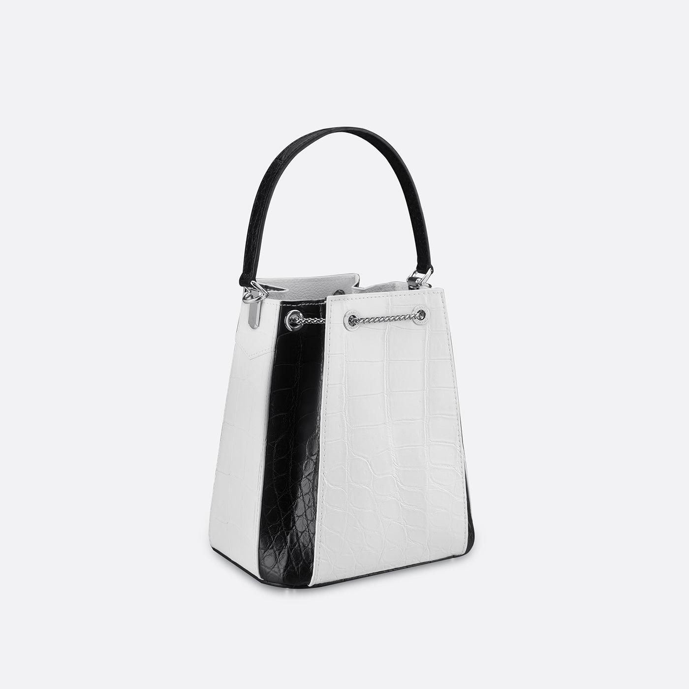 CREST LINK ORIGAMI BUCKET BAG (Arctic) | KWANPEN
