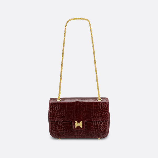 CREST FLAP CROSSBODY BAG | KWANPEN
