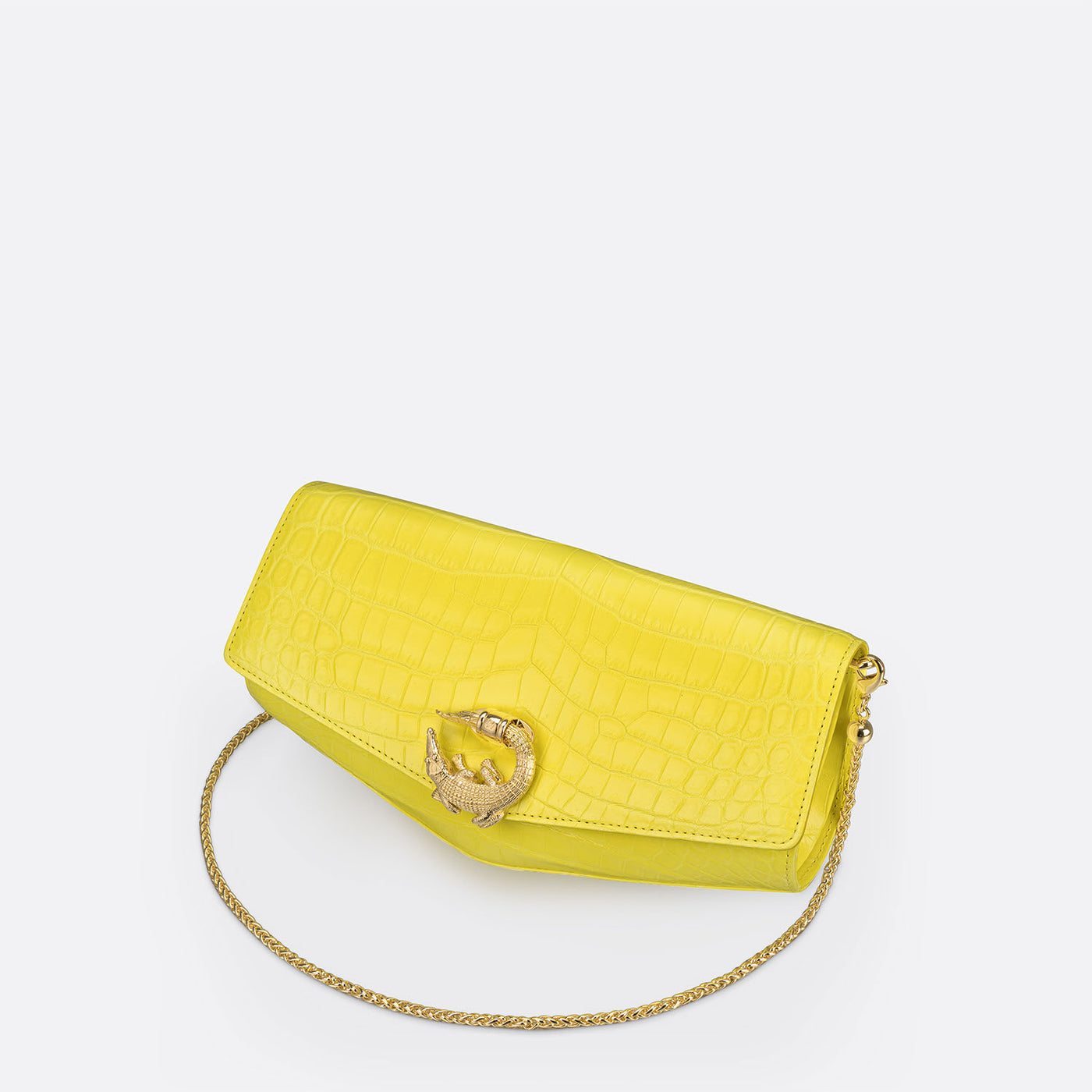 KP HOMAGE CRESCENT PENTAGON CLUTCH | KWANPEN